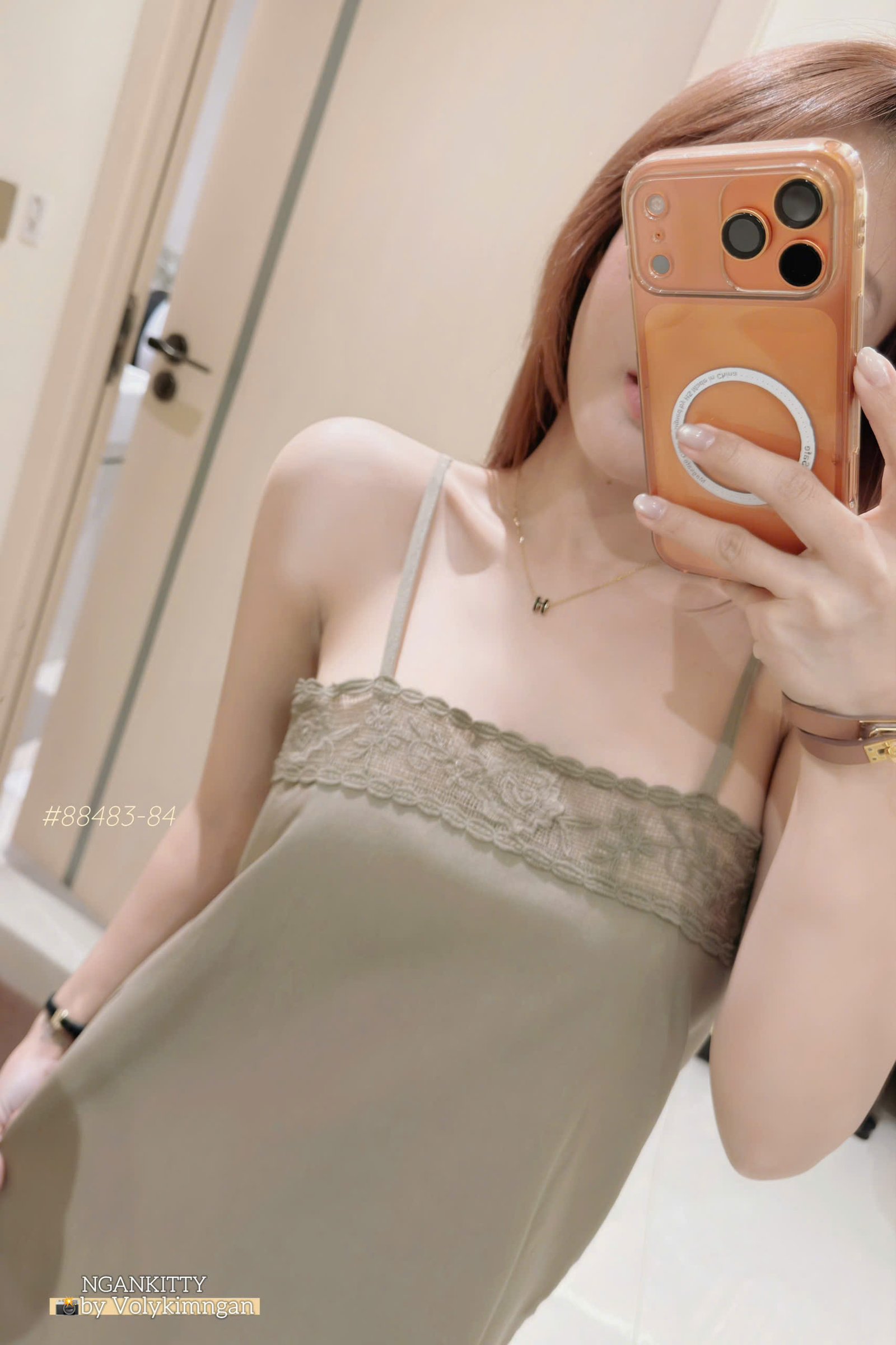 Đầm 2s linen mix ren - Ảnh 3