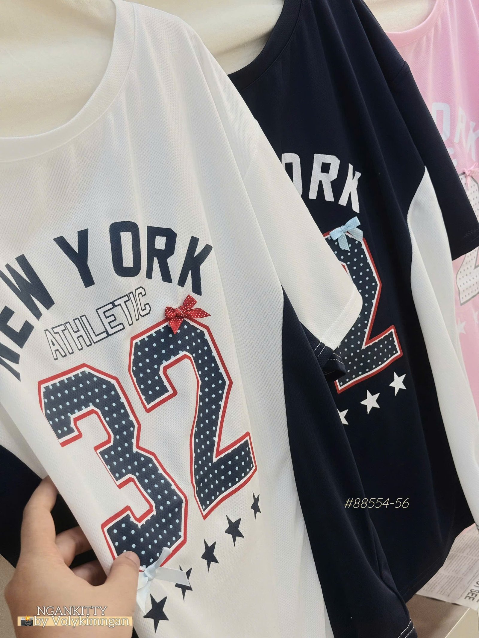Áo tay lở lệch vai New York 32 - Ảnh 3