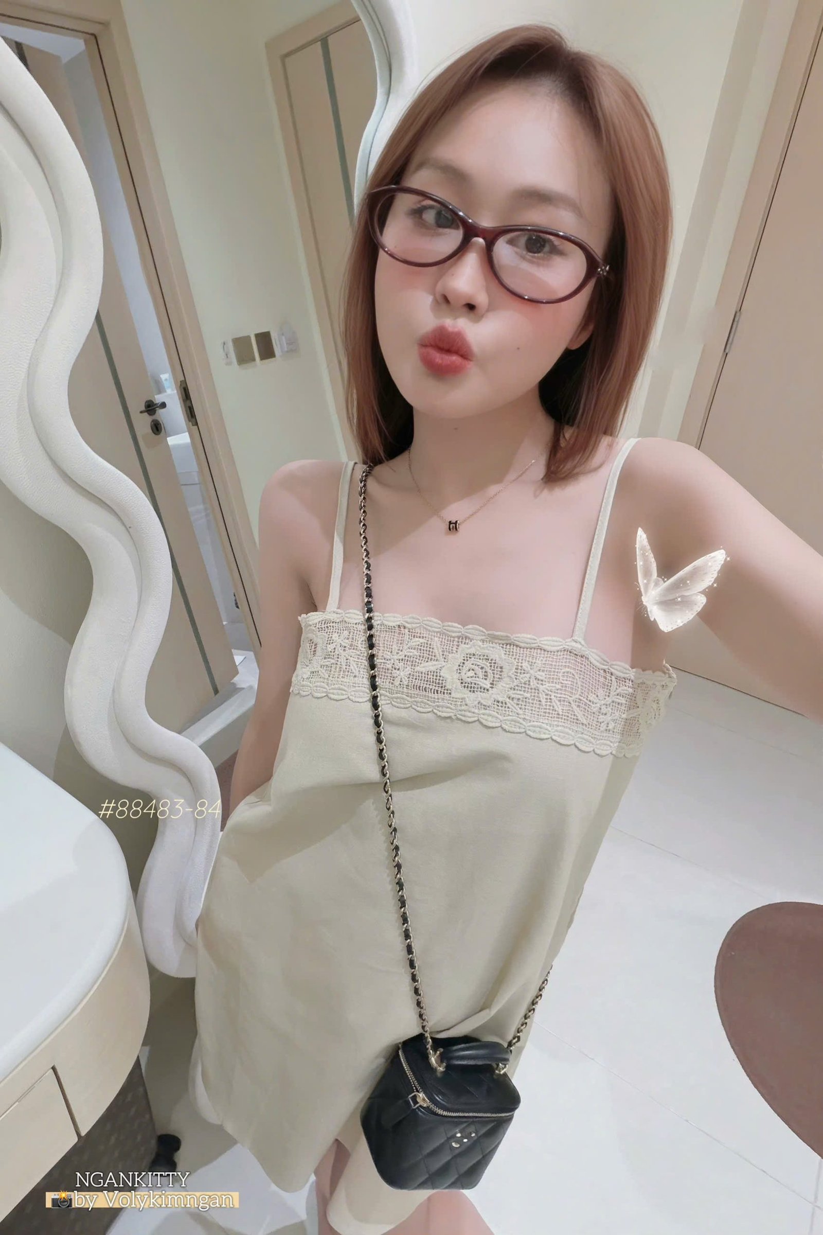 Đầm 2s linen mix ren - Ảnh 2