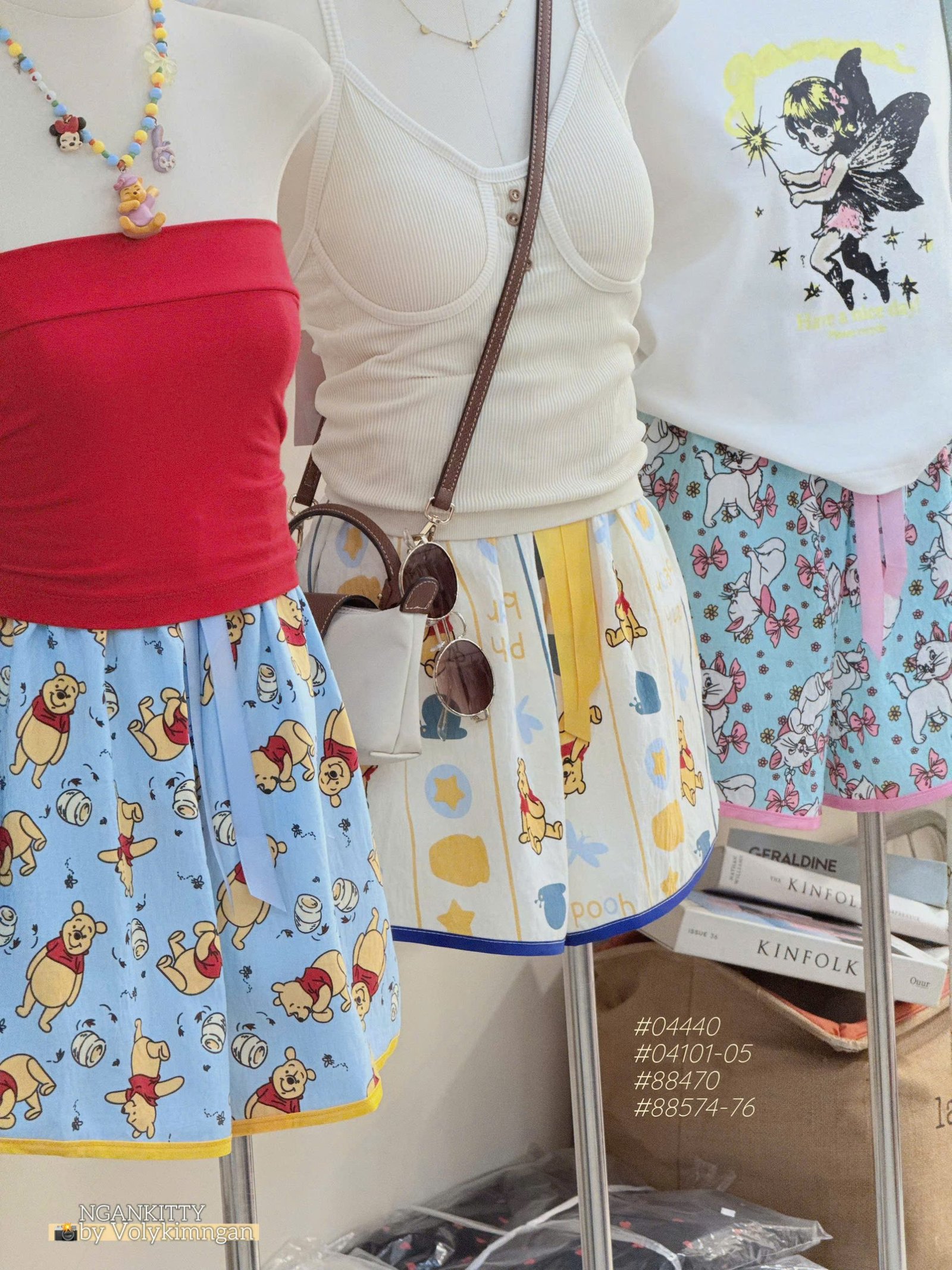 Quần short xanh gấu Pooh - Ảnh 6