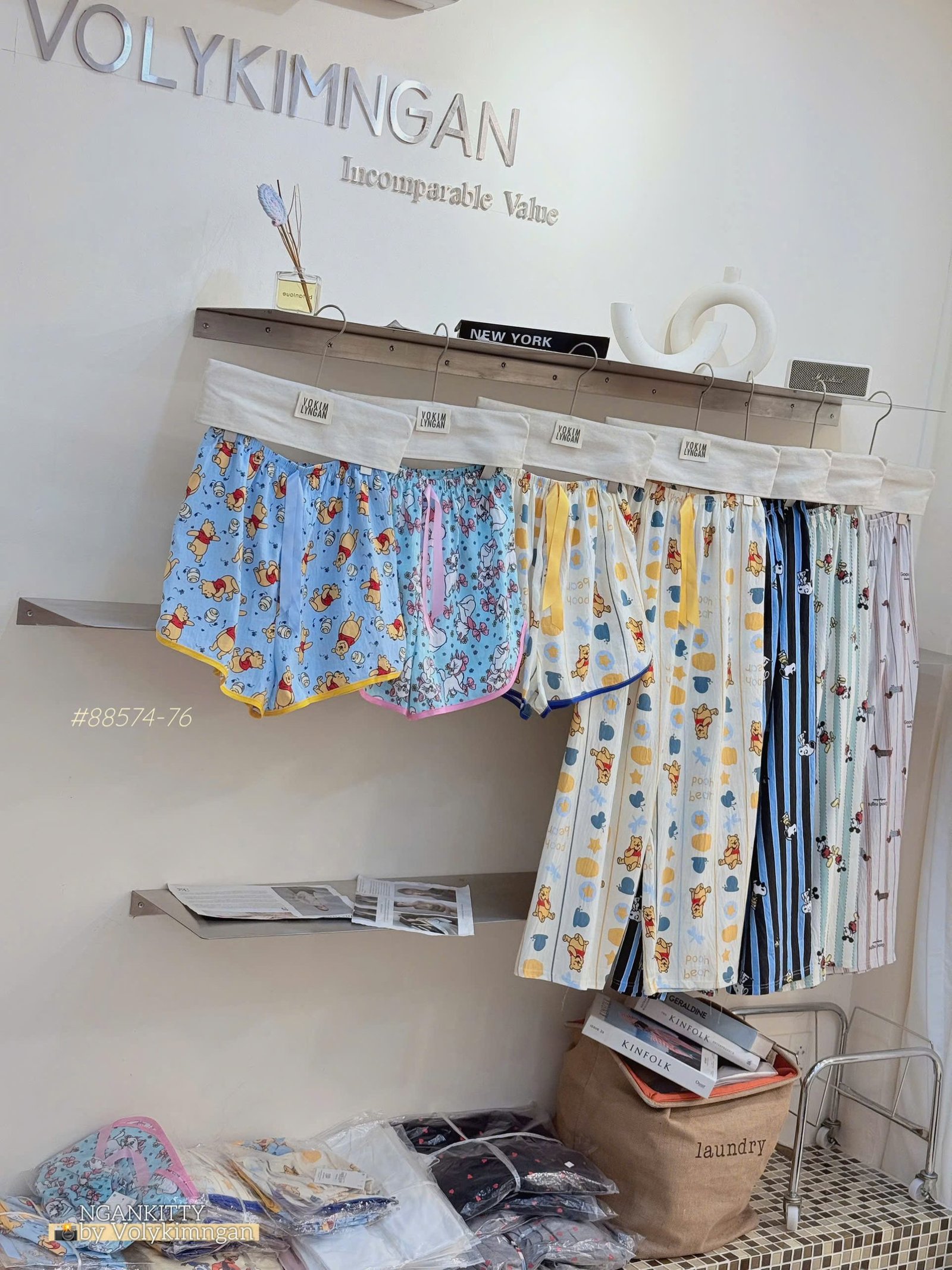 Quần short xanh gấu Pooh - Ảnh 7