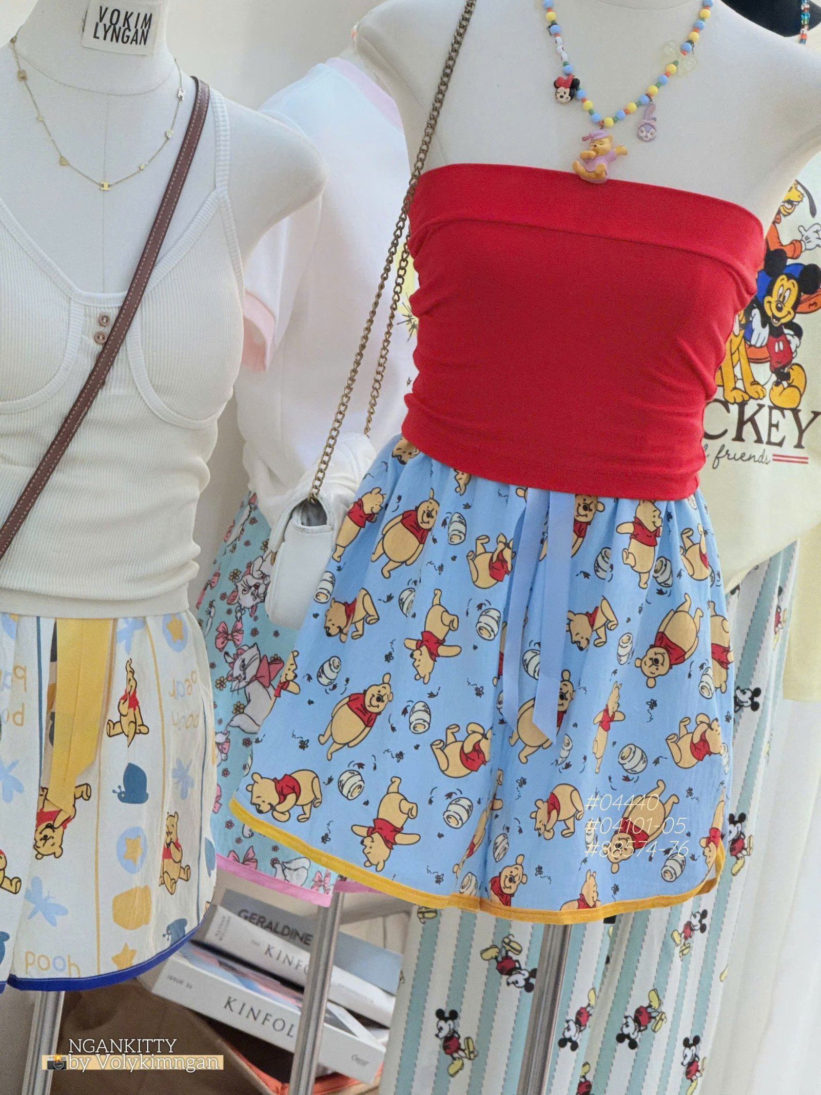 Quần short xanh gấu Pooh - Ảnh 2