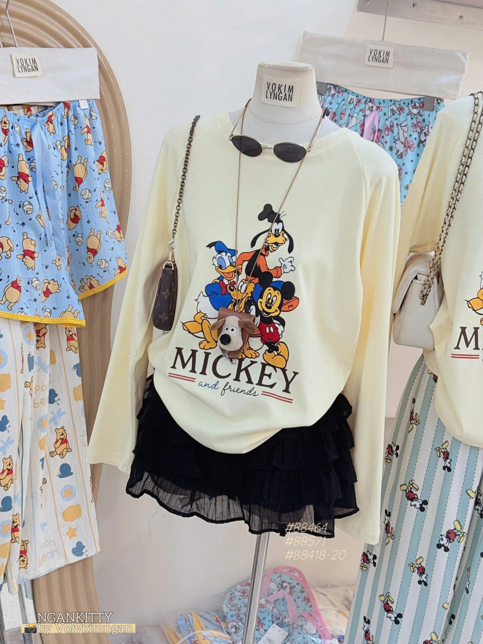 Áo td Mickey & Friends
