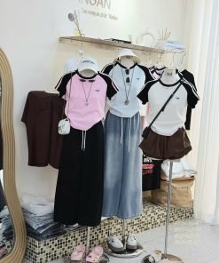 Áo ADD tay graplang sọc vai