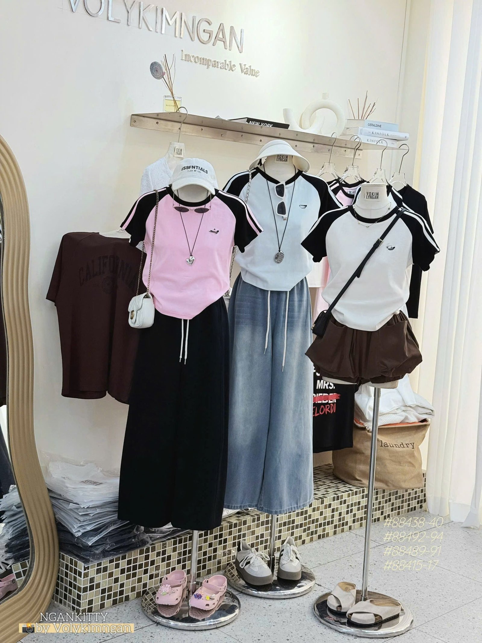 Áo ADD tay graplang sọc vai