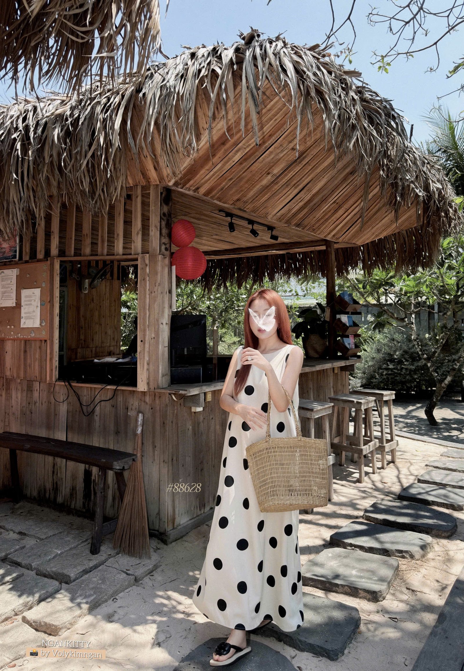 Đầm chấm bi sn - Ảnh 7