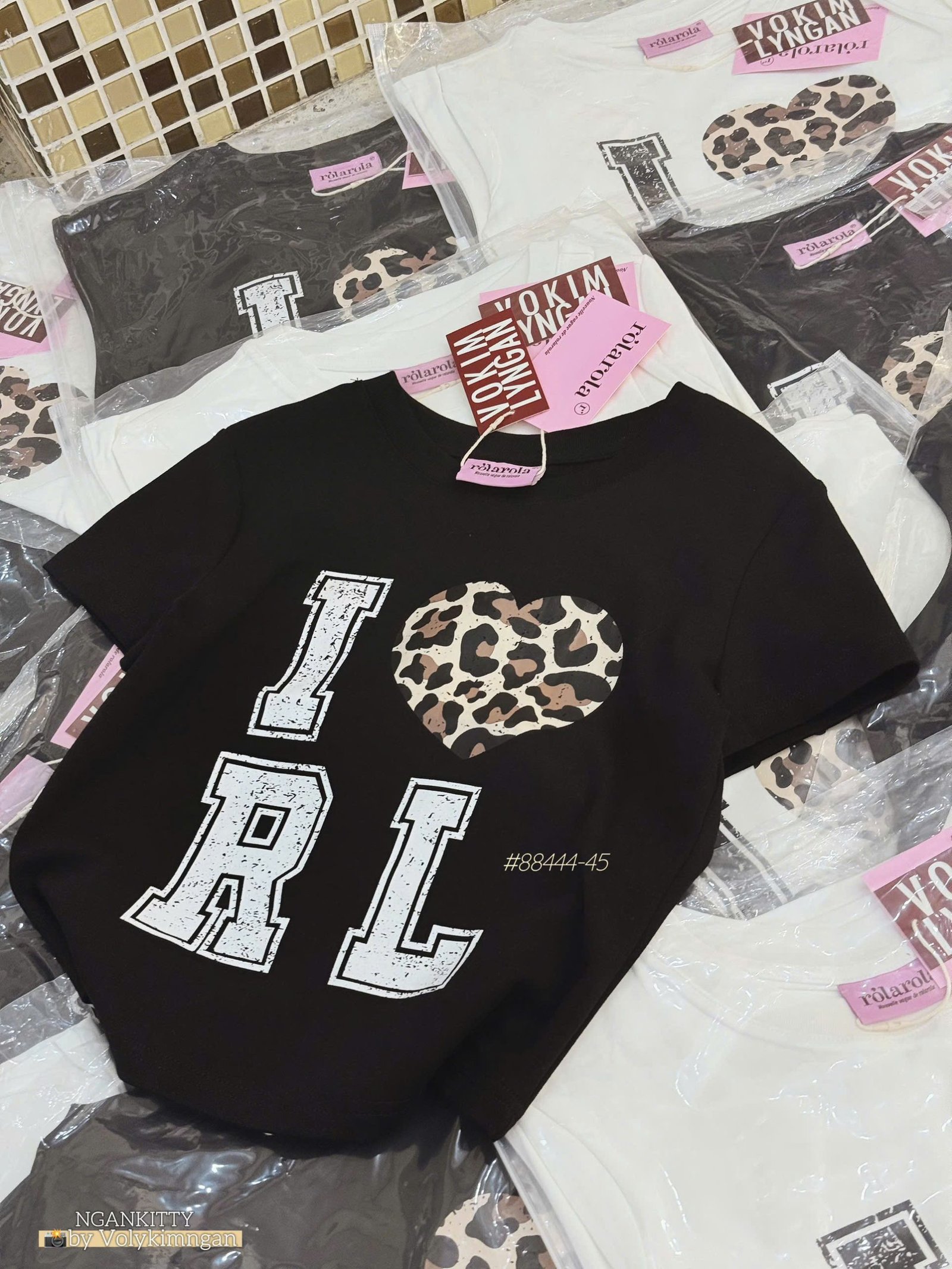 Áo babytee I tim beo RL - Ảnh 6