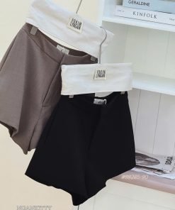 Quần short kaki trơn