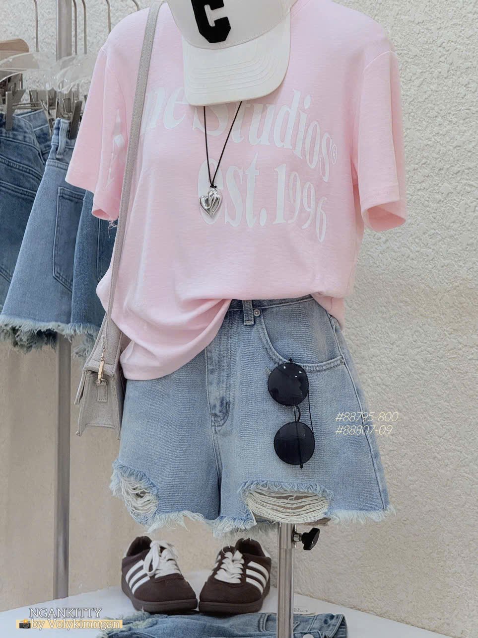 Quần short jean rách SH952 - Ảnh 10