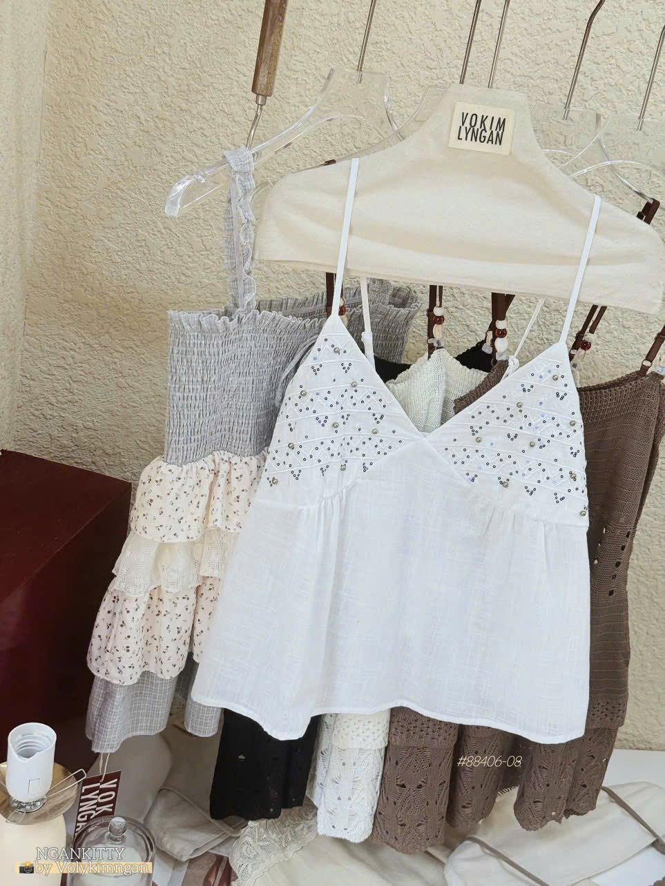 Áo 2s hoạ tiết mix ngọc - Ảnh 7