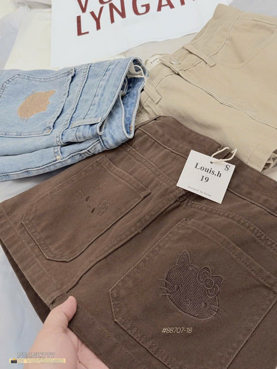 Quần short váy túi Hellokitty - Ảnh 11