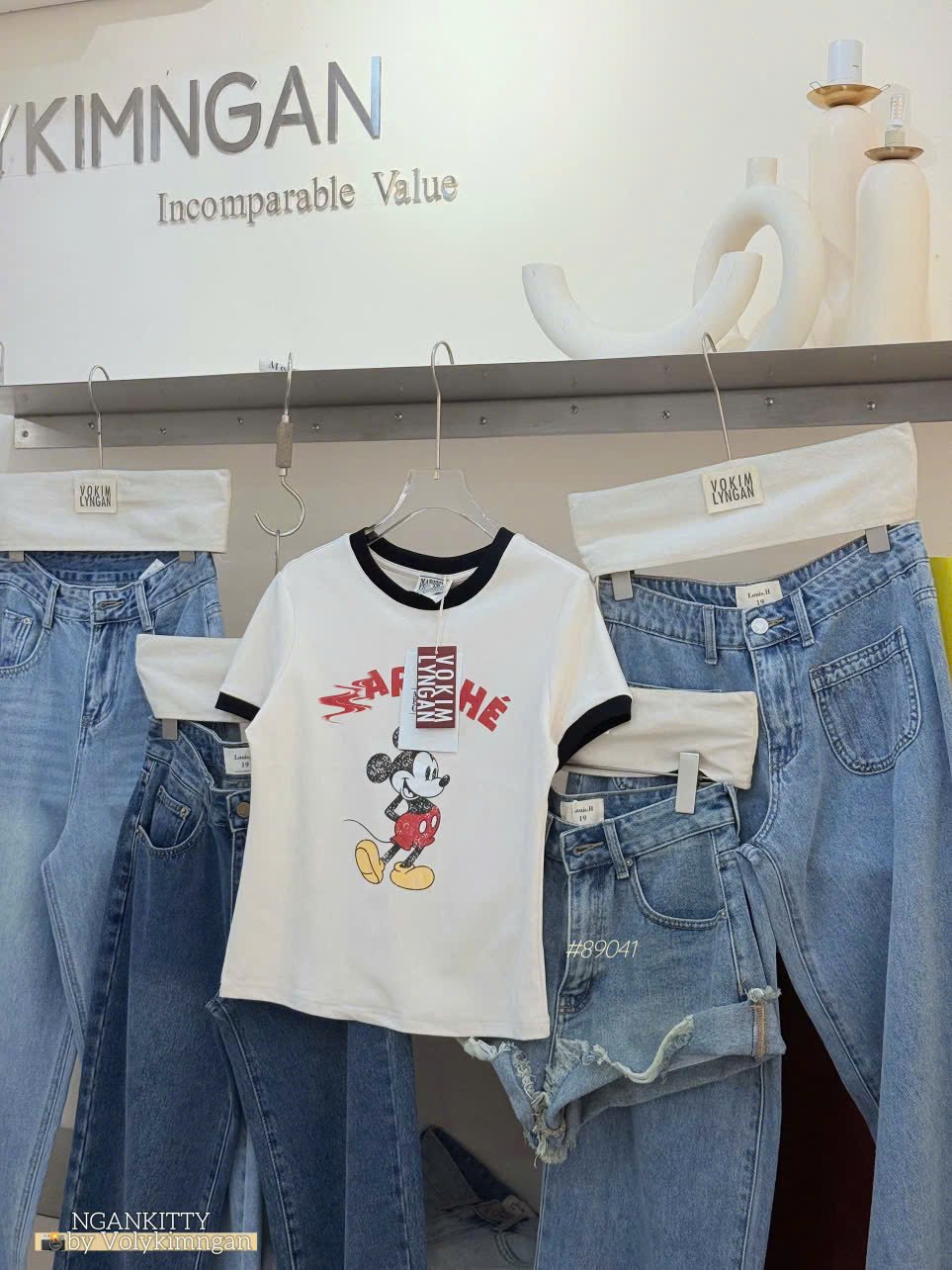 Áo Marithé Mickey viền - Ảnh 7