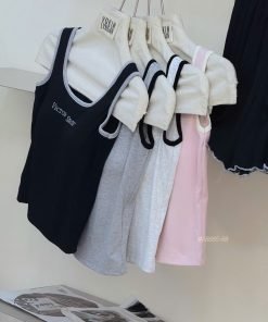 Alternative view of Set short ba lỗ Victoria