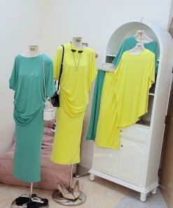 Set Áo Cánh Dơi Trơn + Cv Louis.H