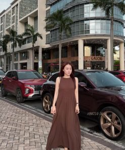 Đầm sn nhúng ngực