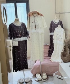 Đầm Pink Sheep hoa nhí bèo #89167-68
