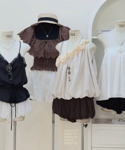 Quần Short Bí Ren Nổi #89203-06