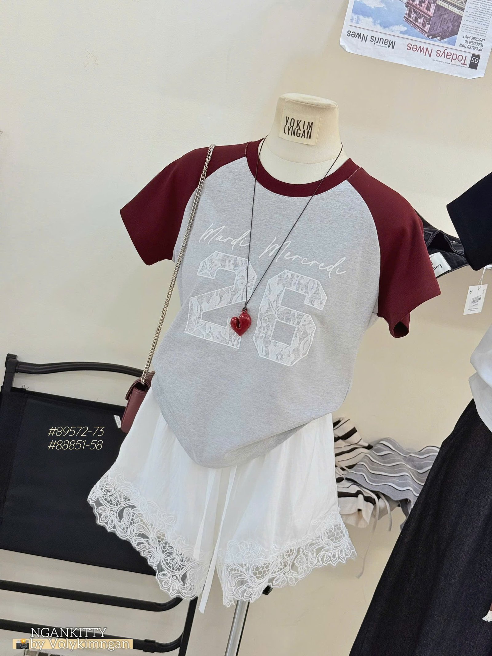 Áo babytee Mardi 26 #89572-73 - Ảnh 9