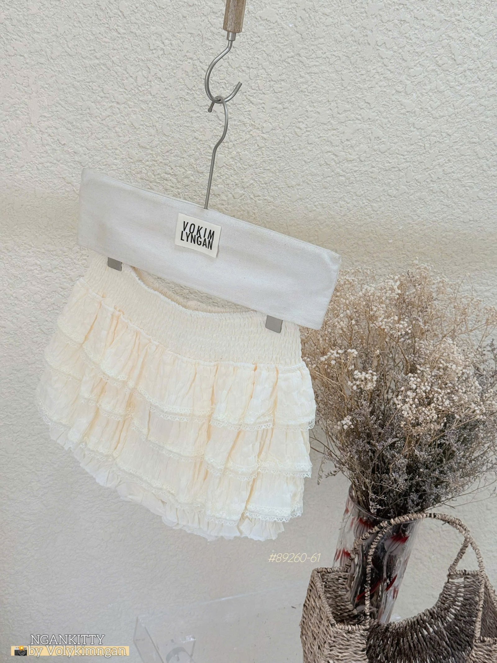 Quần Short Bí Bèo Tầng #89260-61 - Ảnh 6