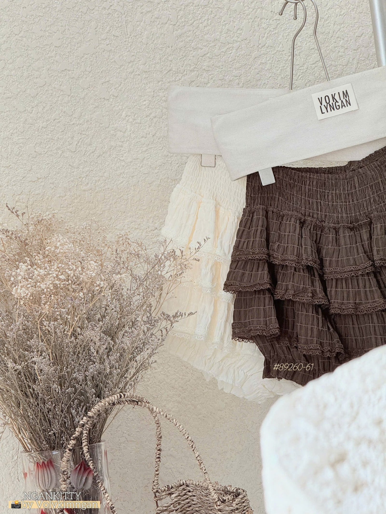 Quần Short Bí Bèo Tầng #89260-61 - Ảnh 8