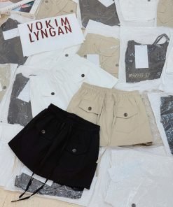 Quần váy 2 túi trước lưng chun