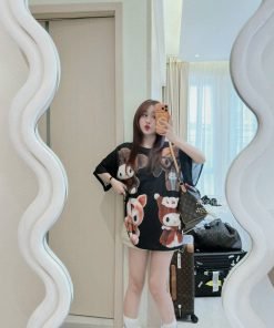 Áo thun giấy Gấu & Hellokitty