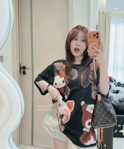 Alternative view of Áo thun giấy Gấu & Hellokitty