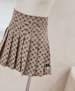 Alternative view of Chân váy xếp li Gấu TTWN NÂU 50