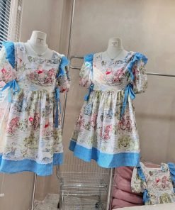Đầm nơ bèo gấu pooh Louis.H