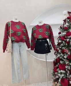 Áo len Chanel #34455-56