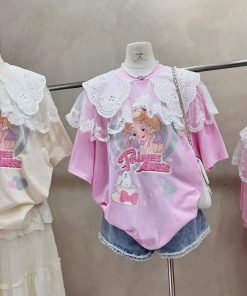 Alternative view of Áo pull princess cổ ren disney #31961