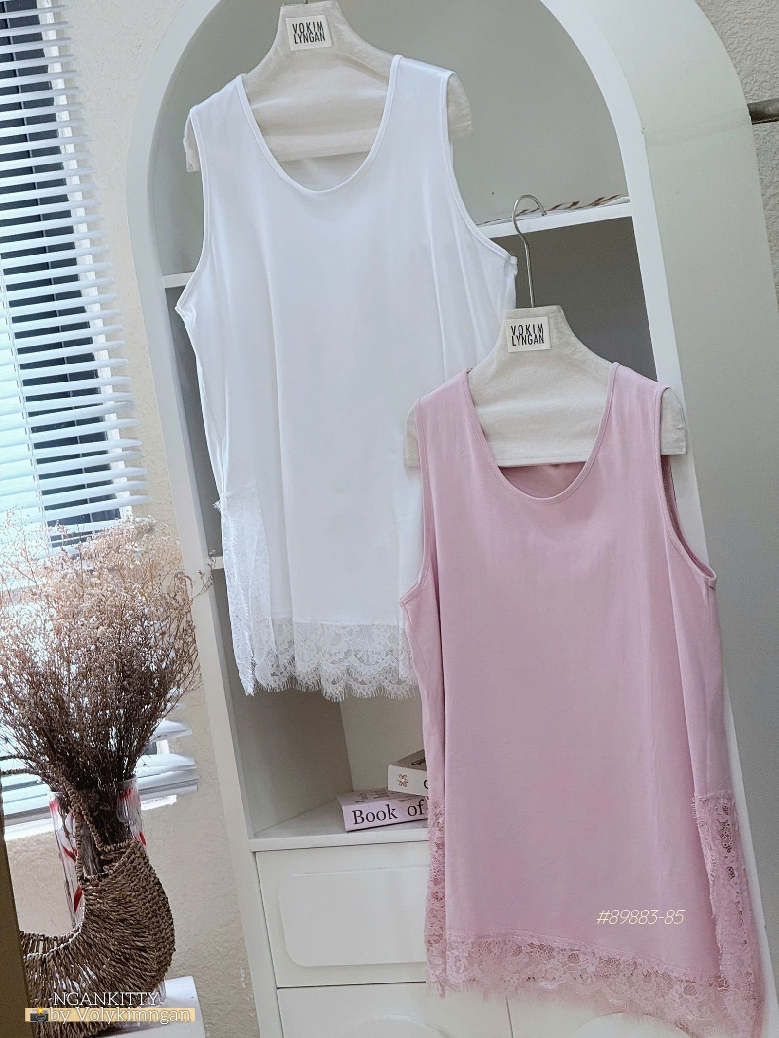 Áo Váy SN Chân Ren #89883-85 - Ảnh 11