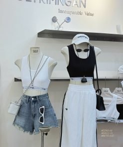 Áo Crop Bo Homme #32965-66