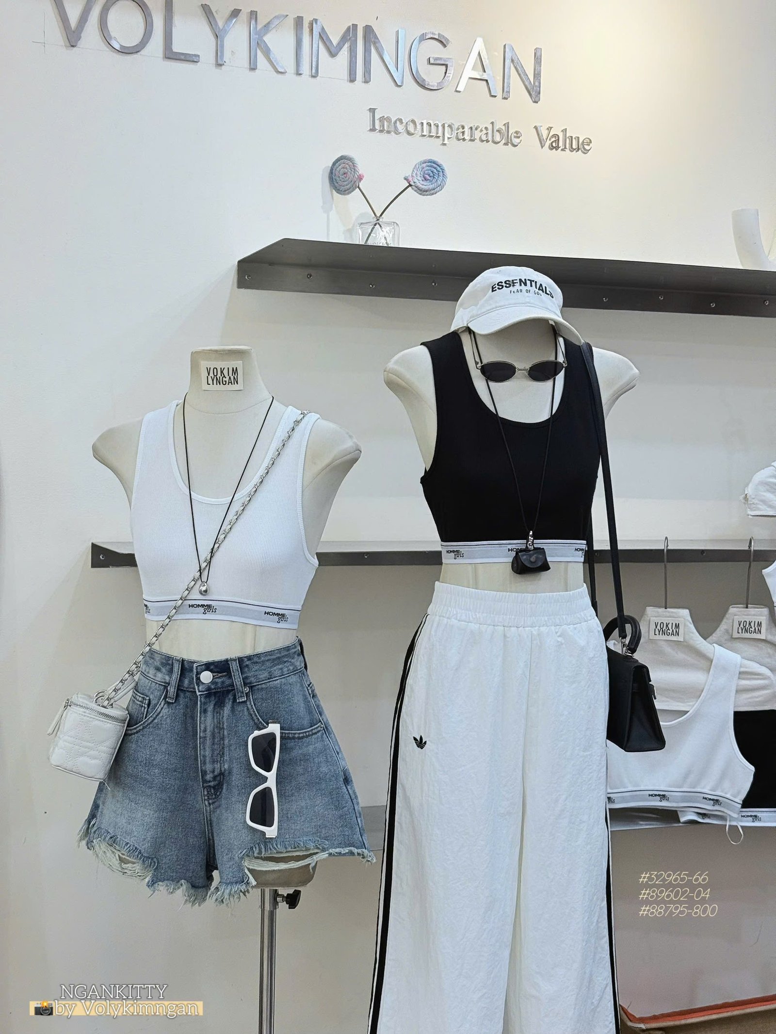 Áo Crop Bo Homme #32965-66
