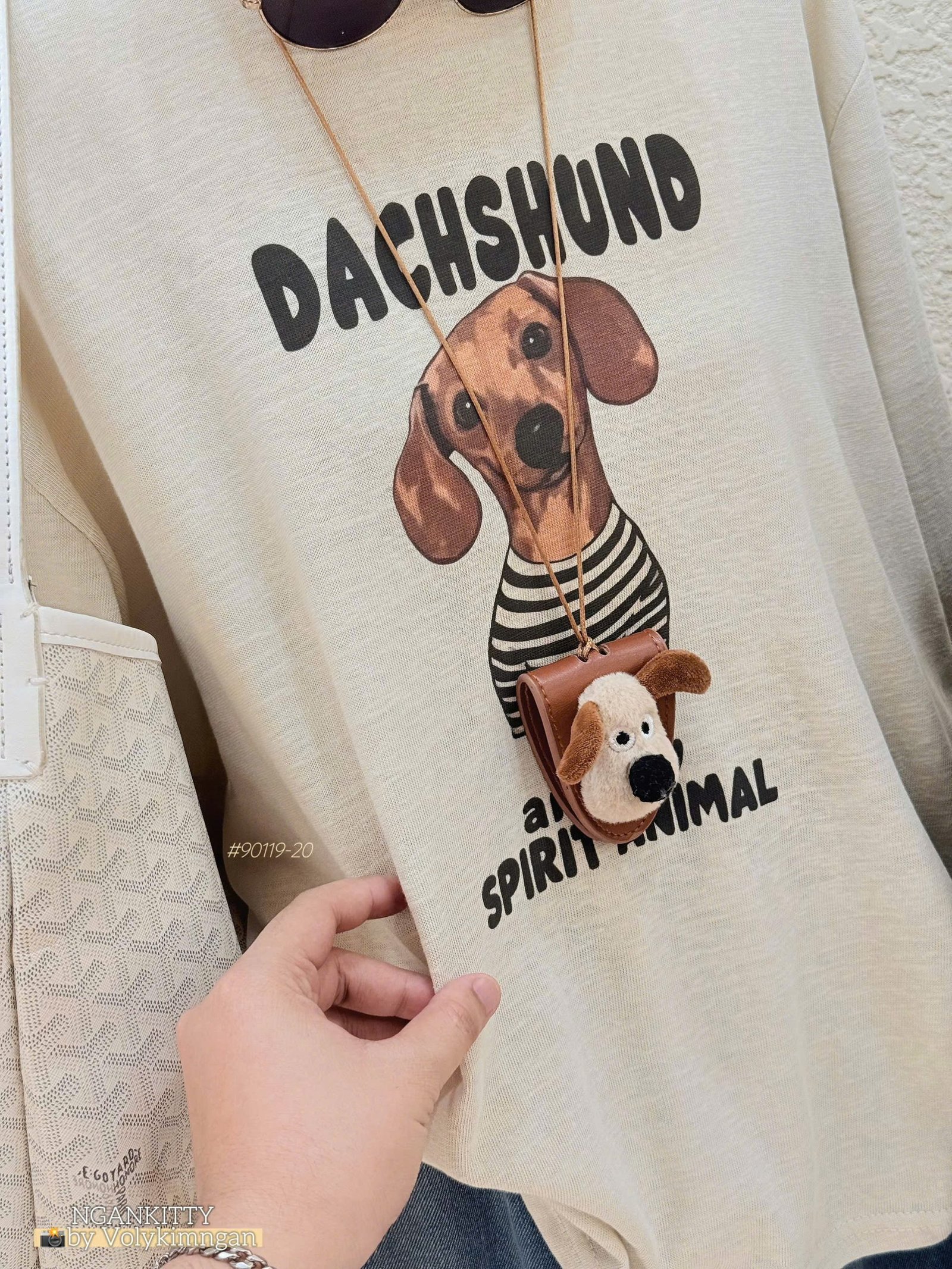 Áo TD Thun Giấy Chó DACHSHUND #90119-20 - Ảnh 7
