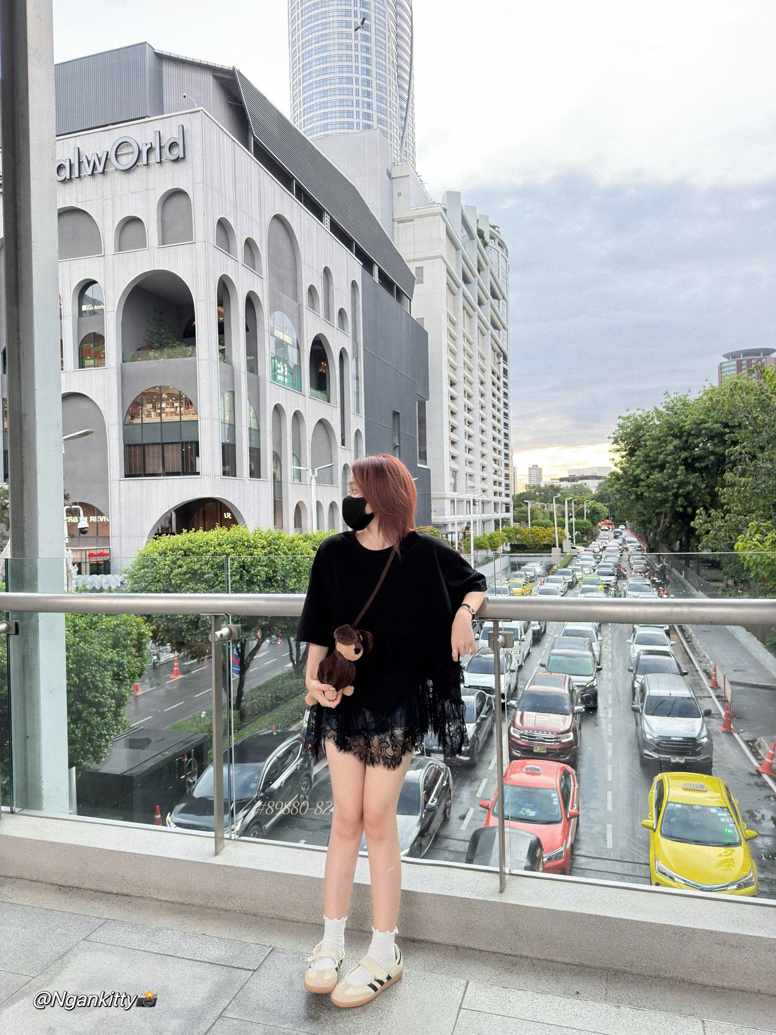 Áo Chân Ren Lệch #89880-82