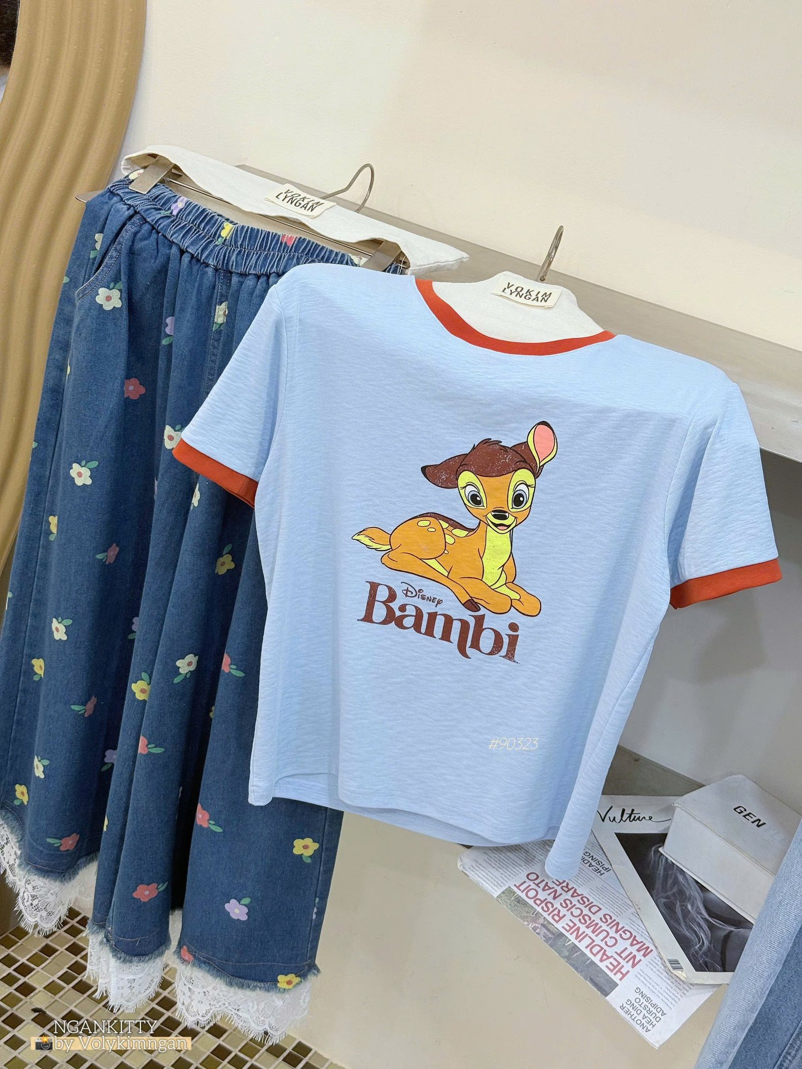 Áo Nai Bambi Viền #90323 - Ảnh 4