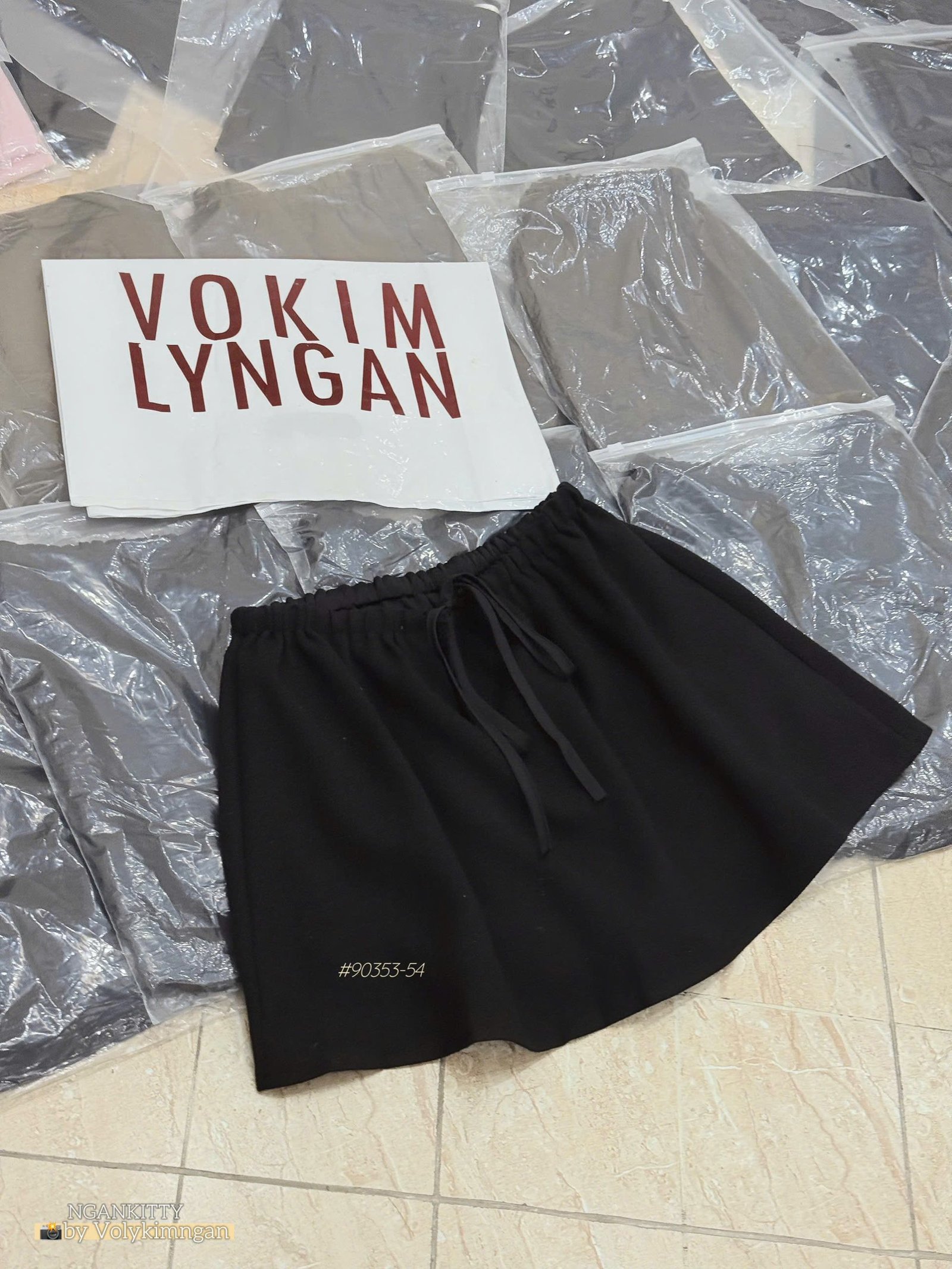 Chân Váy Kaki Lưng Rút #90353-54 - Ảnh 5