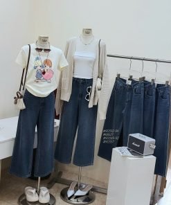 Quần Jean Suông Trơn #90392 - 94