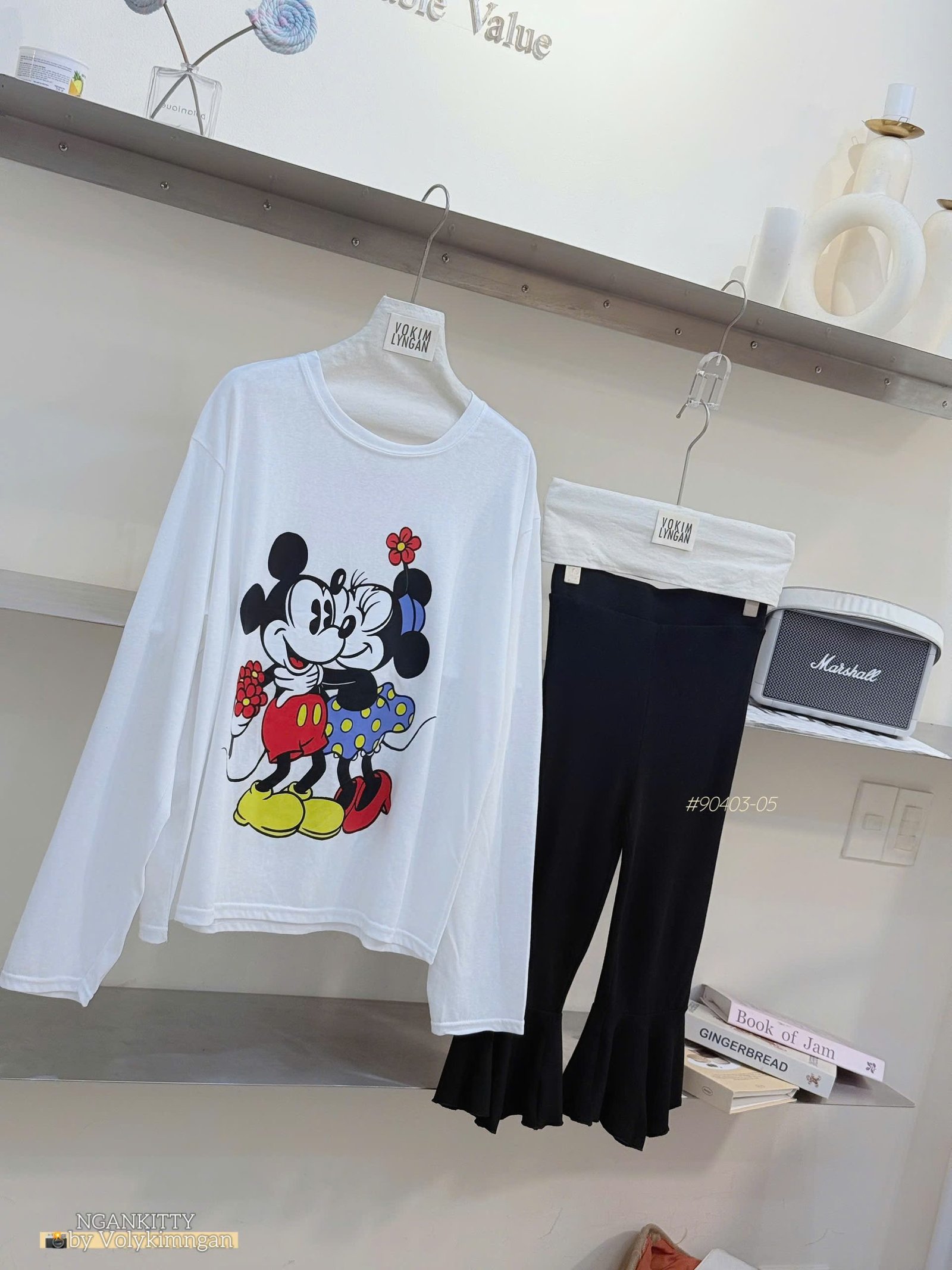 Set Mickey & Minnie Quần Loe Bèo #90403 - 05 - Ảnh 8