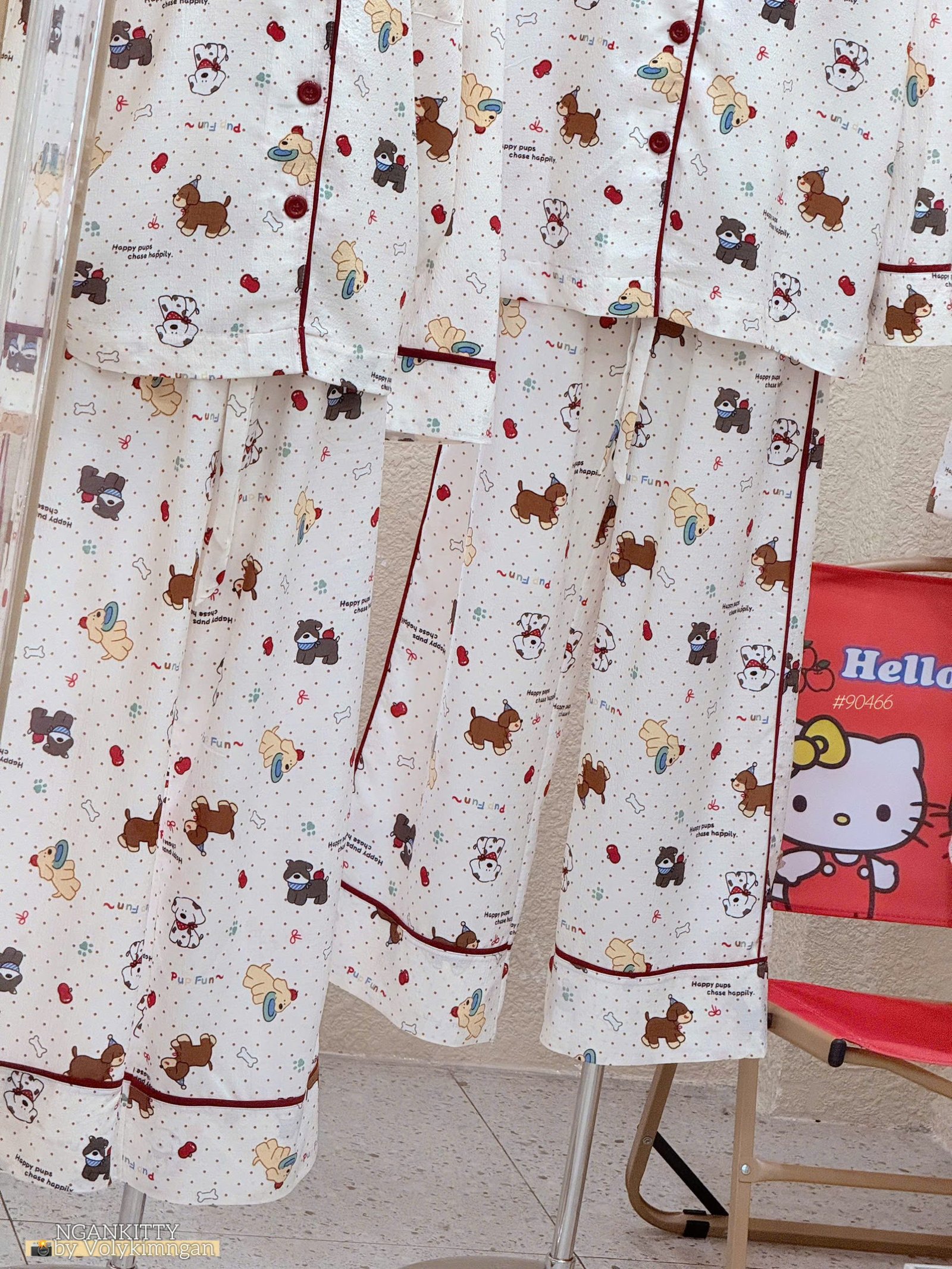 Set Pijama Chó Chấm Bi#90466 - Ảnh 4