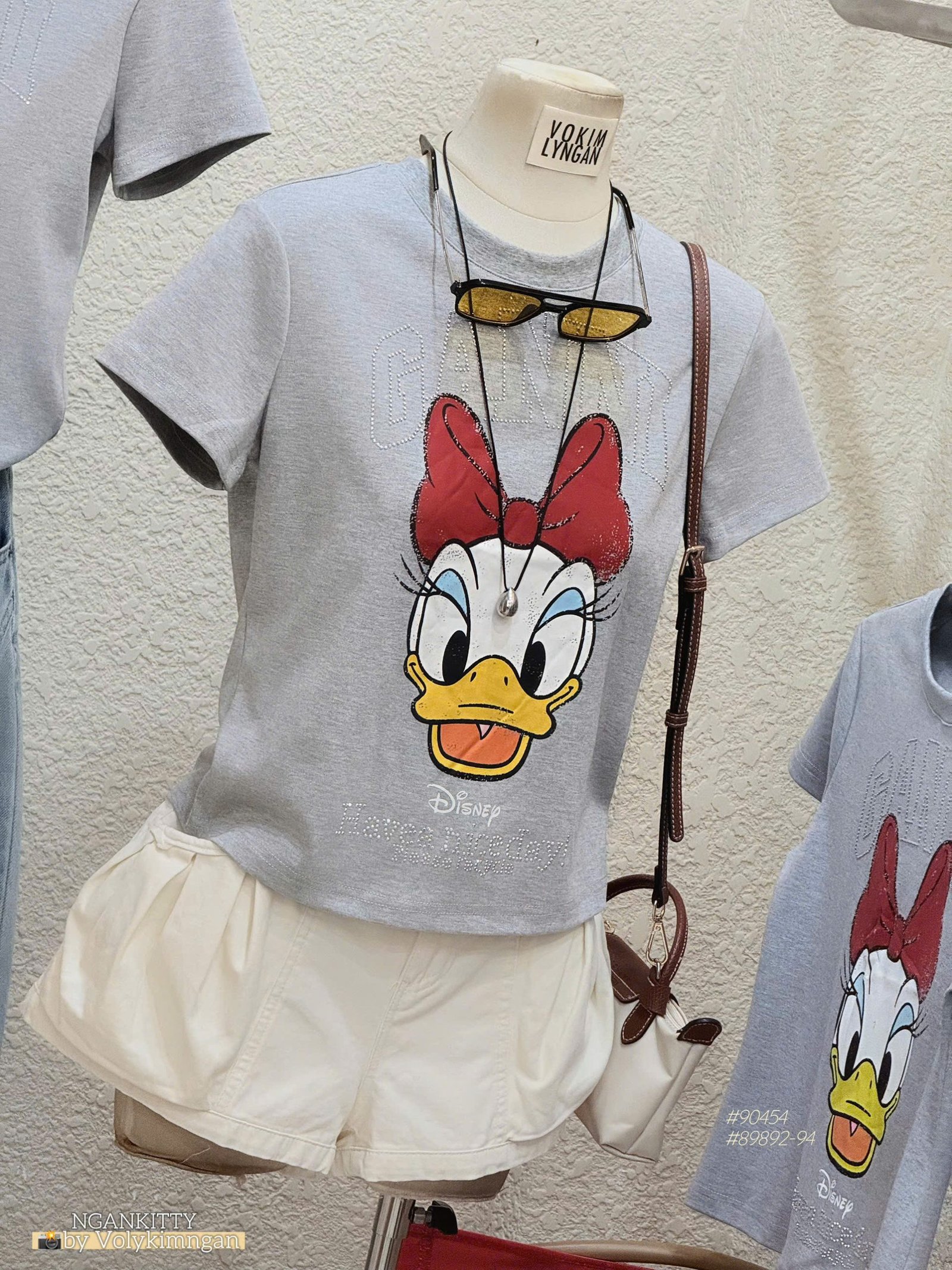 Áo Babytee Ganni Daisy #90454 - Ảnh 4
