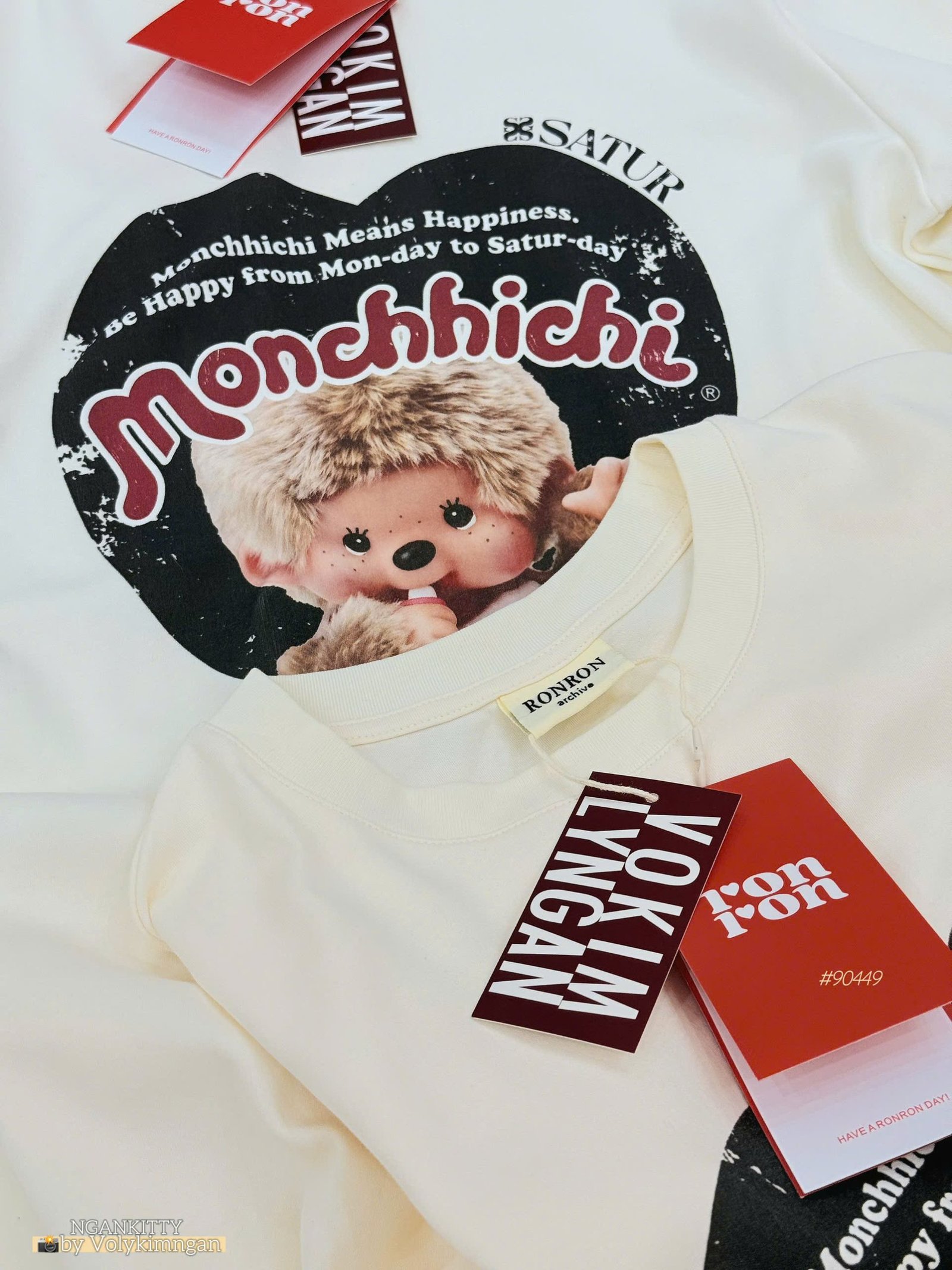 Áo RonRon Monchhichi #90449 - Ảnh 7