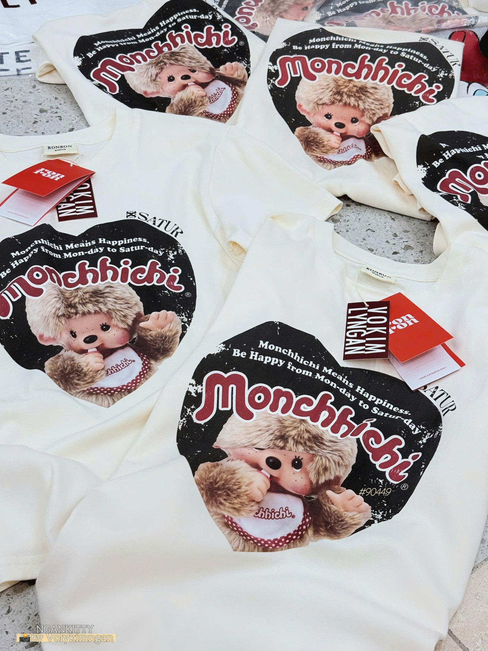 Áo RonRon Monchhichi #90449 - Ảnh 6