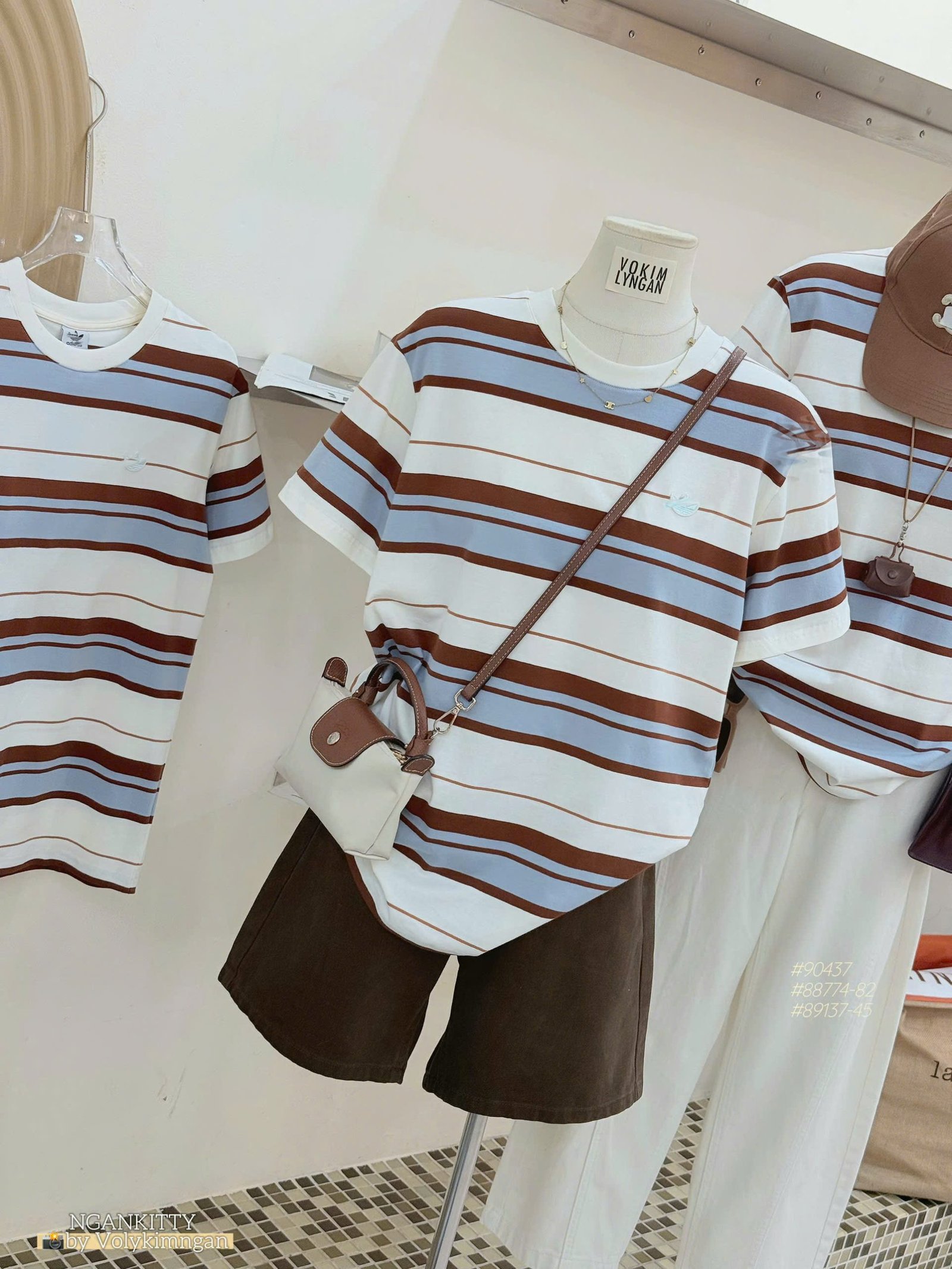 Áo Sọc Logo Adidas #90437