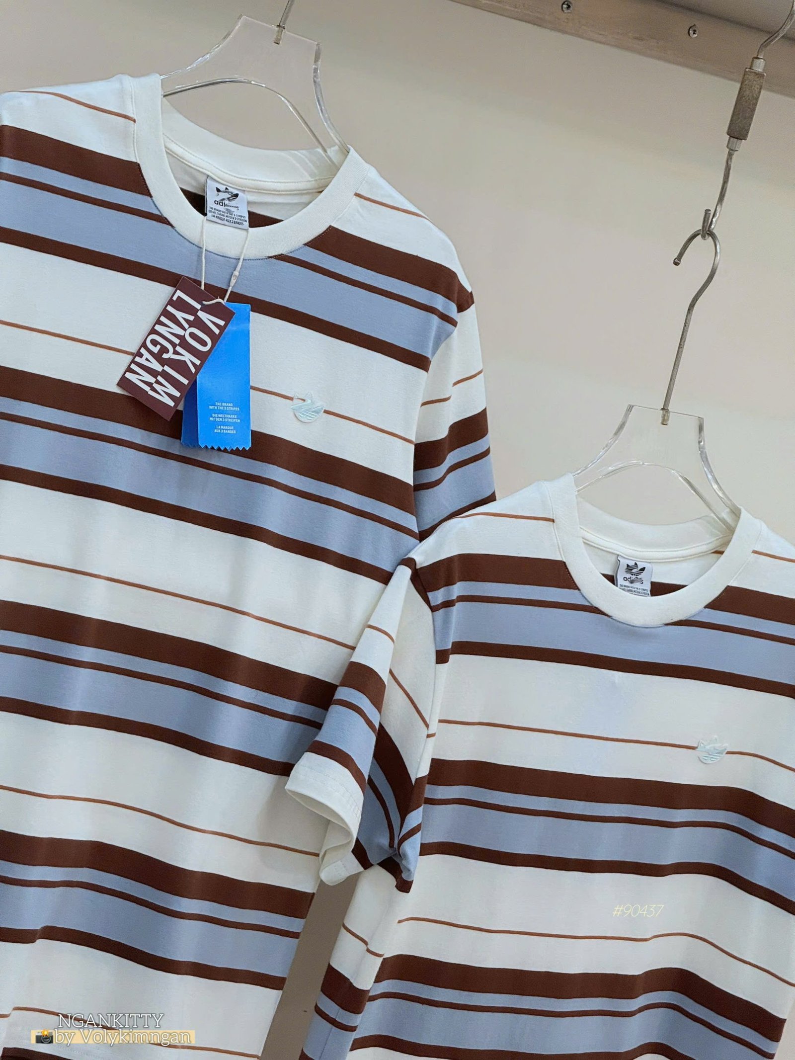 Áo Sọc Logo Adidas #90437 - Ảnh 6