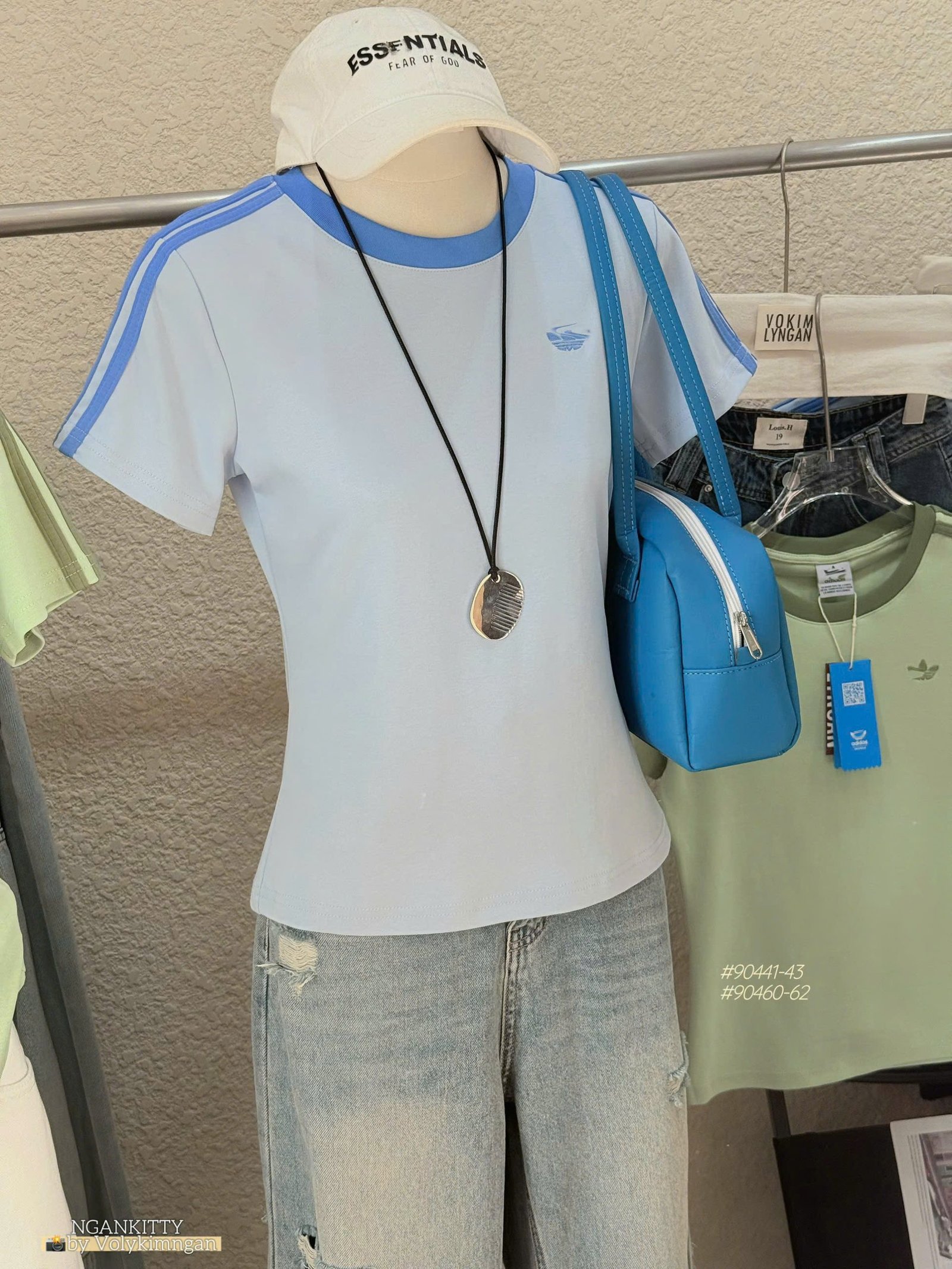 Áo Babytee Adidas Sọc Viền #90441 - 43 - Ảnh 4