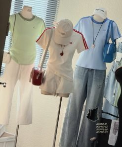 Áo Babytee Adidas Sọc Viền #90441 - 43