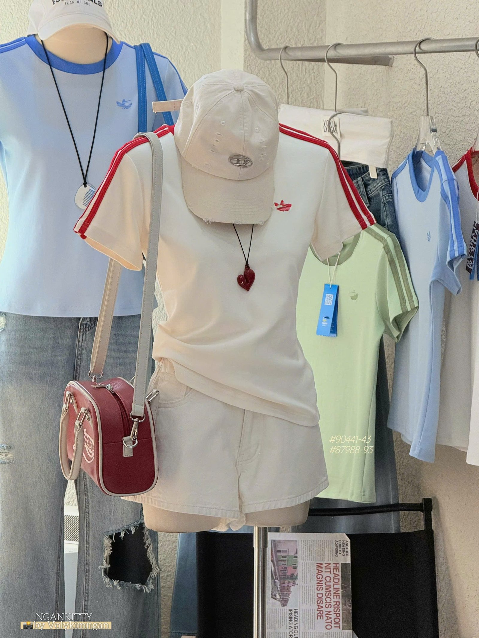 Áo Babytee Adidas Sọc Viền #90441 - 43 - Ảnh 6