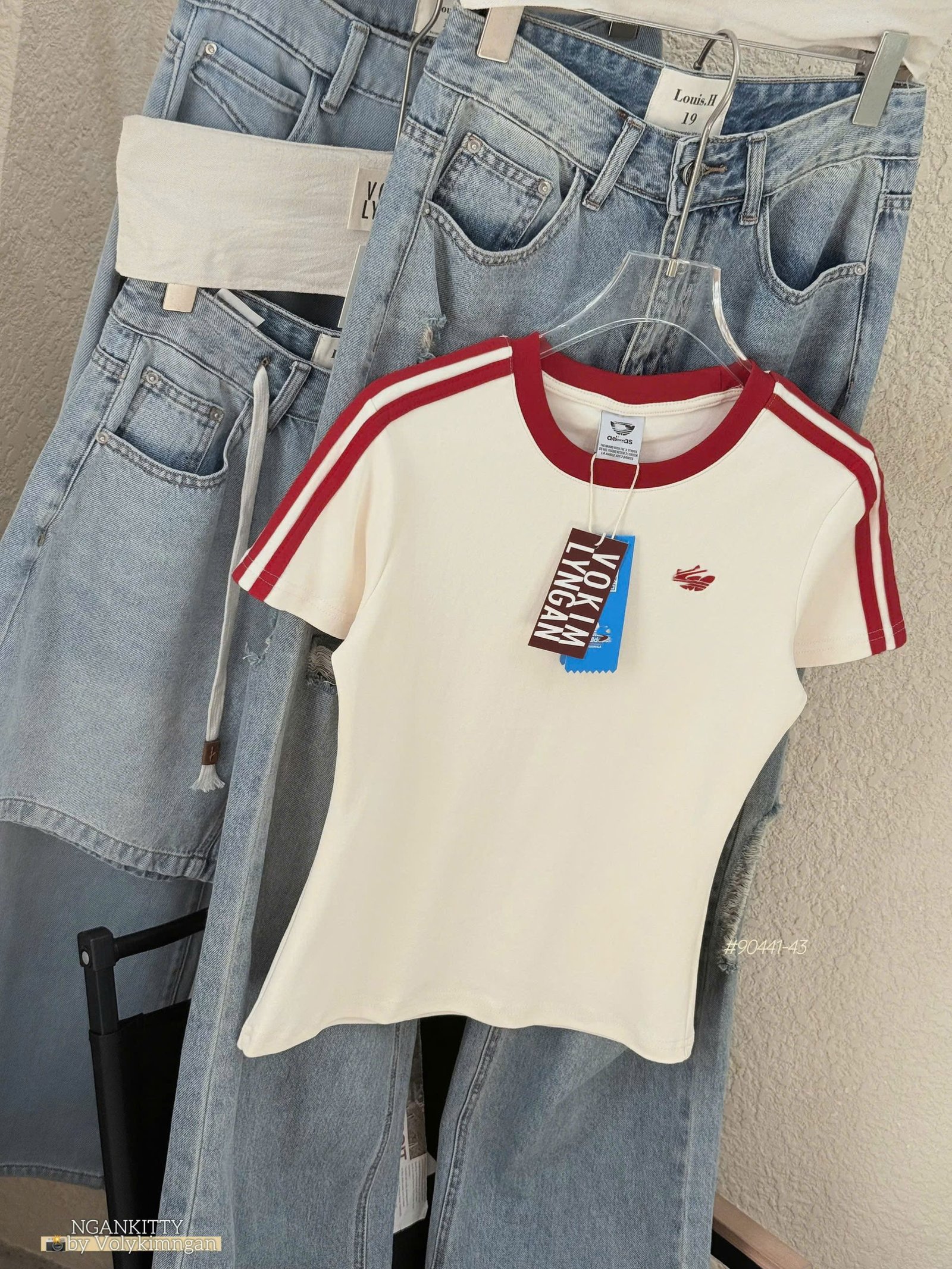Áo Babytee Adidas Sọc Viền #90441 - 43 - Ảnh 10